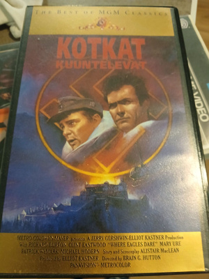 Kotkat kuuntelevat vhs