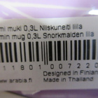 ARABIA NIISKUNEITI LILA MUKI - UUSI - pikkukuva 4