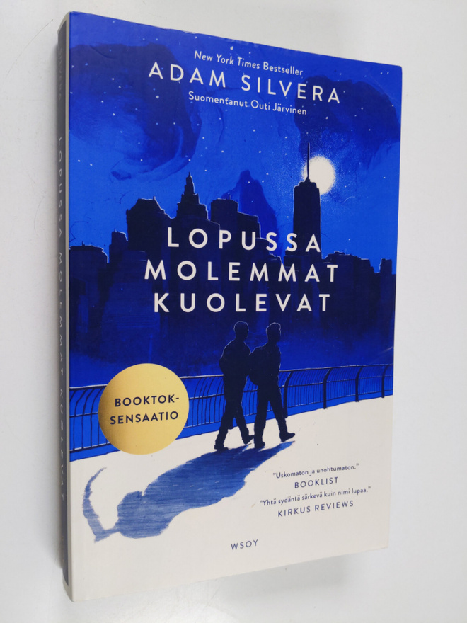 Adam Silvera : Lopussa molemmat kuolevat
