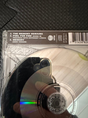 Metallica-The Memory remains cd single