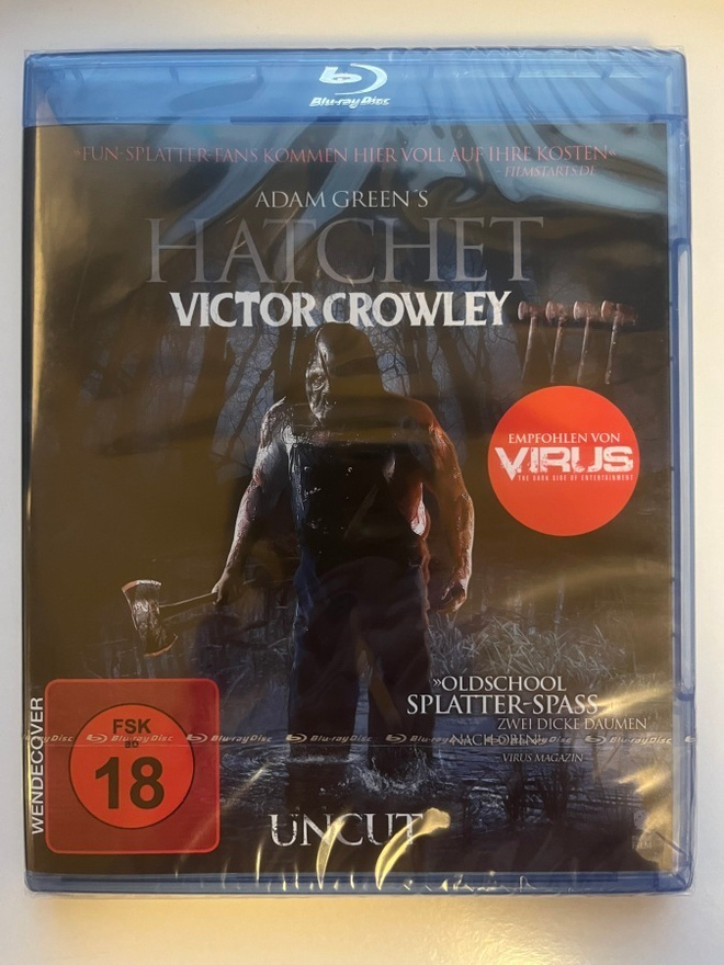 Hatchet 4 - Victor Crowley - Uncut [Blu-ray] 2017 (UUSI)