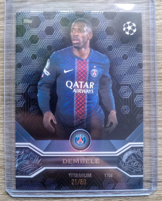 Osumane Dembele numeroitu /50