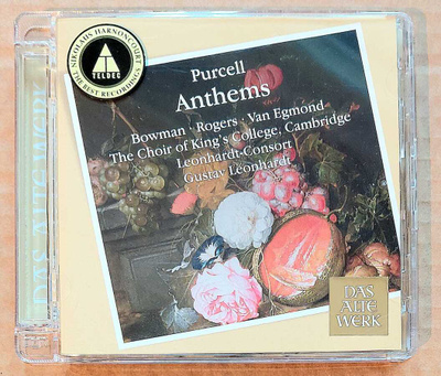 PURCELL / LEONHARDT: Anthems – MINT! - Das Alte Werk CD 2009