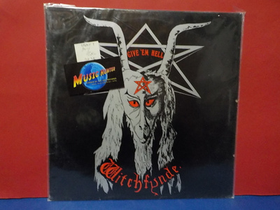 WITCHFYNDE - GIVES EM HELL M-/EX- 1ST UK -80 PRESS LP
