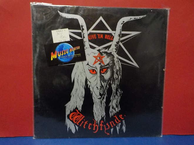 WITCHFYNDE - GIVES EM HELL M-/EX- 1ST UK -80 PRESS LP