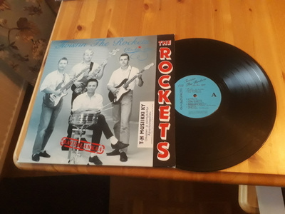 Rockets : Twistin The Rockets - Rautalankaa lp 1991