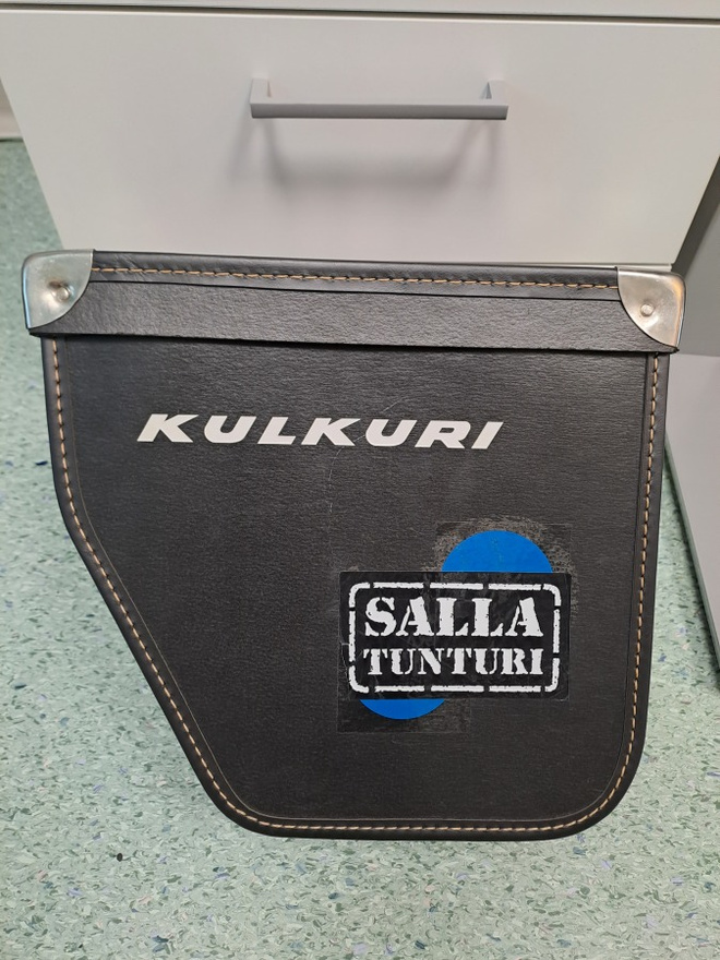 Polkupyörän laukku vintage