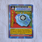 Digivice Red & Green - Digimon kortti v.1999 - pikkukuva 1