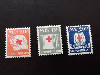 1930 PR lippu,miekka,viikinkilaiva**