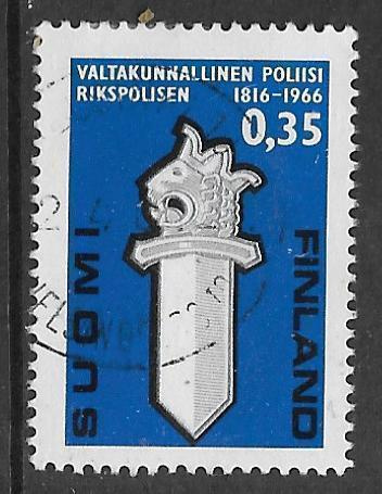 Valtakunnan poliisi 150v 1966 (LAPE 615) O