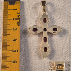 Kultainen risti, 14K, 53x30 mm, 8,2 g - pikkukuva 2