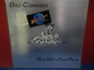 BAD COMPANY - RUN WITH THE PACK 1ST UK -76 M-/EX LP
