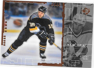 1998-99 UD3 #NE9 Robert Döme Pittsburgh Penguins