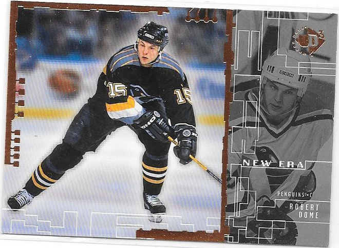 1998-99 UD3 #NE9 Robert Döme Pittsburgh Penguins