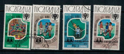 Nicaragua Mi 2080-1, 2155 ja 2158 o