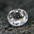 Väritön valkoinen akroiitti turmaliini 0.49 ct harvinainen - pikkukuva 4