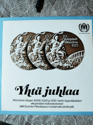 Yhtä juhlaa lp munchen 72