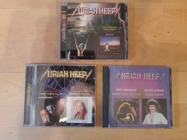 Ken Hensley/David Byron CD ( ex. Uriah Heep ) 2on1.