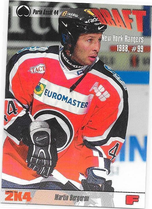2003-04 CardSet #182 Martin Bergeron Ässät