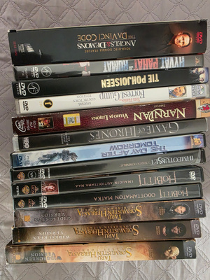 13 dvd elokuvaa