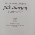 Tellervo Koivisto : Päiväkirjan uudet sivut (signeerattu) - pikkukuva 3