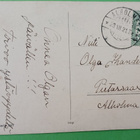 Nuoripari kahvilan pöydässä, väripk, p. 1921 - pikkukuva 2