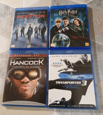 Blu-ray levyjä 5e / kpl