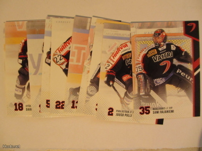 Cardset 2014-15 JYP 217-228 teamset