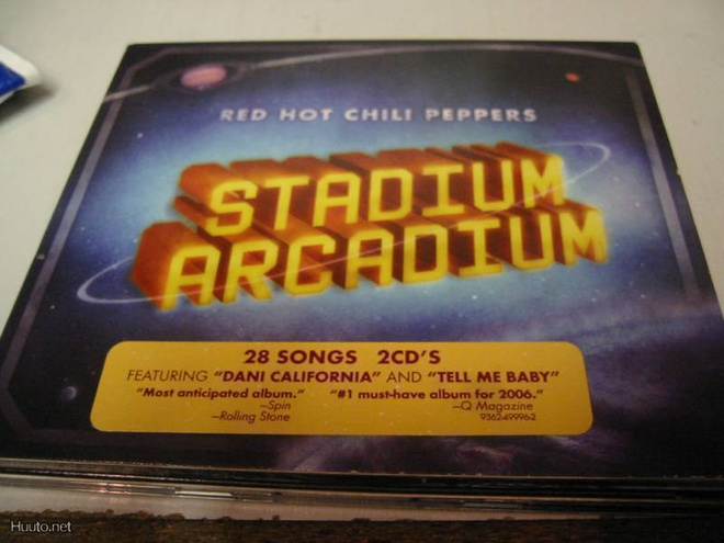 RED HOT CHILI PEPPERS 2CD stadium arcadium  Chad NIMMARILLA!