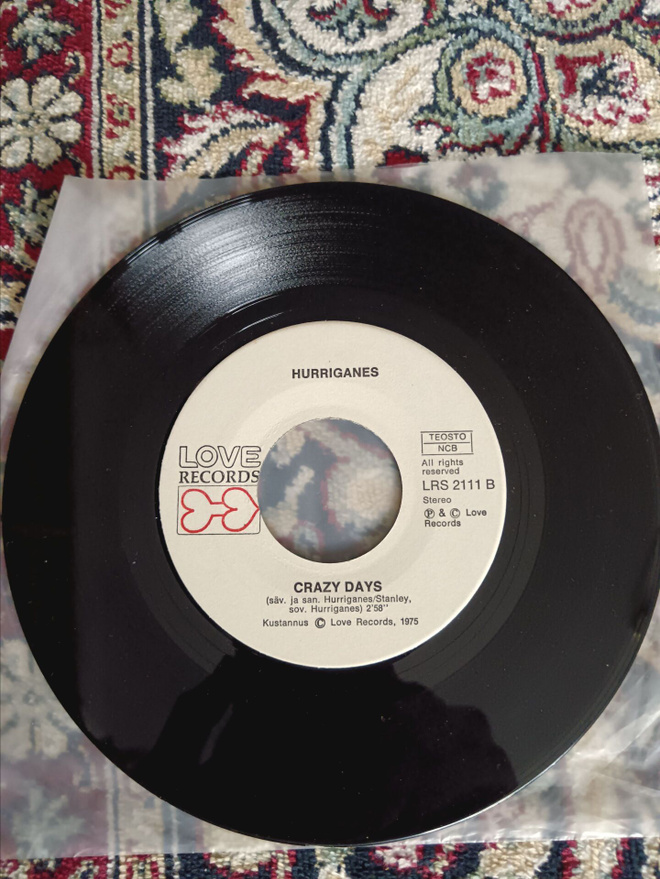 Hurriganes - My Only One / Crazy Days 1975