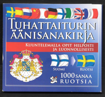 Tuhattaiturin äänisanakirja Suomi - Ruotsi (CD)