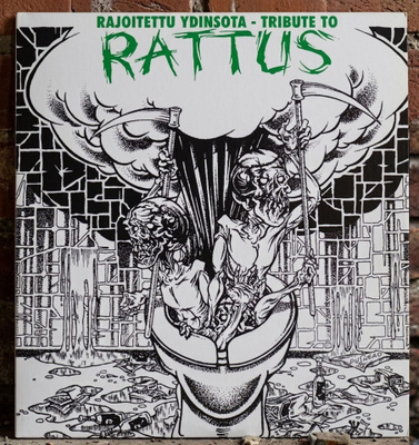 TRIBUTE TO RATTUS kokoelma CD (Fight Records painos)