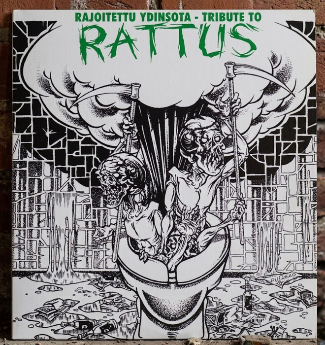 TRIBUTE TO RATTUS kokoelma CD (Fight Records painos)