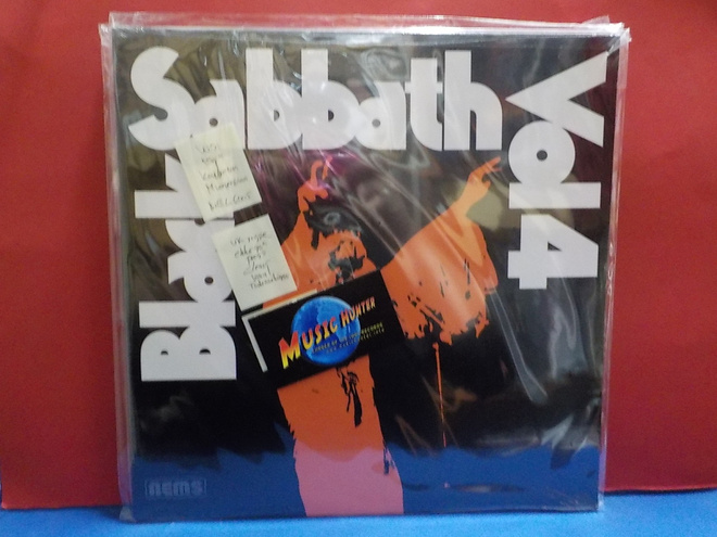 BLACK SABBATH - VOL 4 UUSI UK EHKÄ -90 PRESS LP