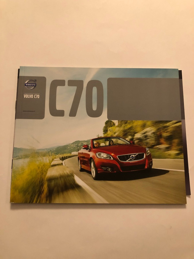 Myyntiesite - Volvo C70 - 10/2013