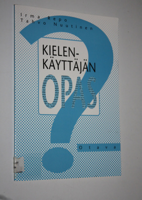Irma Repo : Kielenkäyttäjän opas