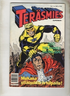 Teräsmies n:o 7 1988 200. Teräsmies Suomessa.Yllätysliite.