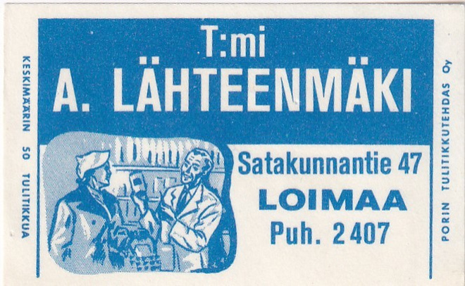 Loimaa.  T:mi A. Lähteenmäki   1/16