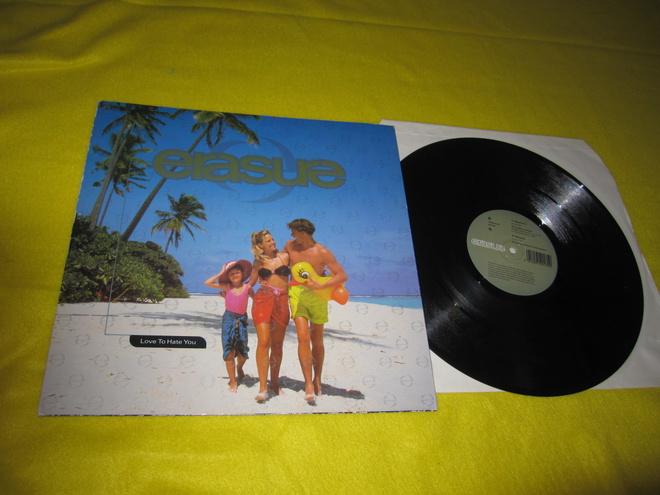 Erasure – Love To Hate You ( hyväk LP )