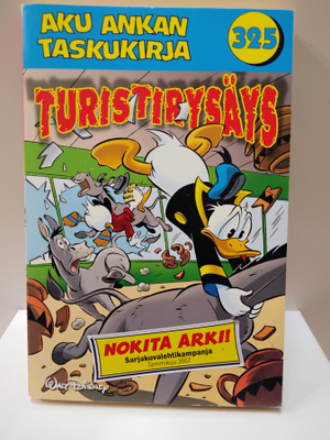 Aku Ankka taskukirja 325 Turistirysäys