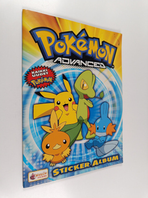 Pokemon advanced sticker album
