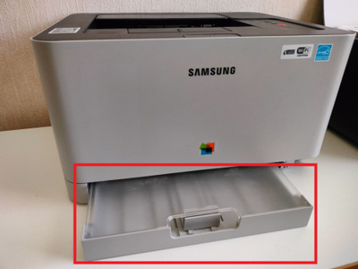 SAMSUNG- värilasertulostimen PAPERIKAUKALO/PAPER TRAY