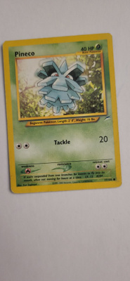 Pineco #77 Pokemon Neo Destiny card