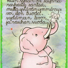 kortti ** Ansio Marleena Norsu tai panda - erilaisia - pikkukuva 1