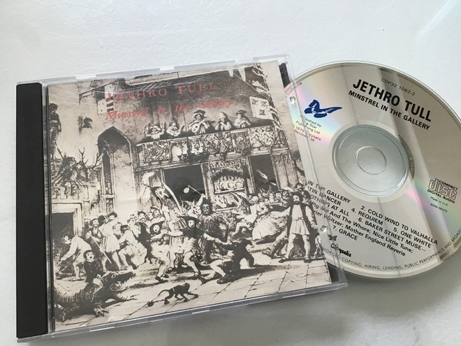 Jethro Tull . Minstrel in the gallery orkkis CD chrysalis uk