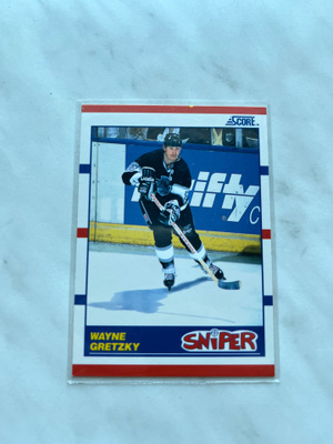 1990-91 Score Sniper Wayne Gretzky 