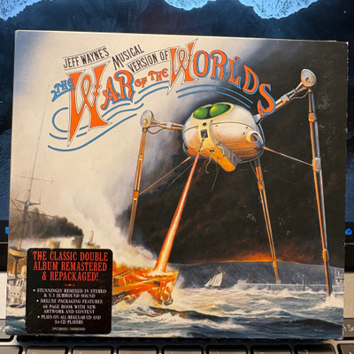 JEFF WAYNE’S Musical Version Of The War Of The Worlds 2-cd