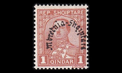 Albania 188 * Käyttösarja 1 Q pp Mbretnia-Shqiptare (1928)