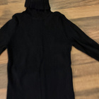 Musta ribbipoolo koko S Zara knit - pikkukuva 3