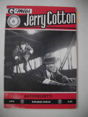 Jerry Cotton 6/1976: Autohelvetti (21.5)
